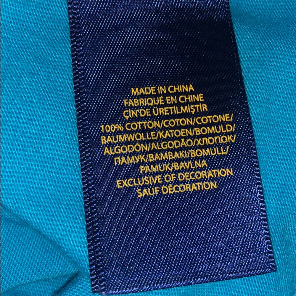 Unisex Youth POLO Ralph Lauren Blue T-Shirt - Picture 5 of 5